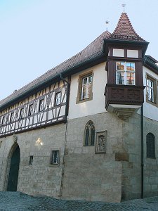 Altstadt Bamberg - Fachwerkhaus mit Erker