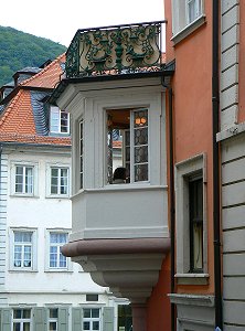 Heidelberg - Altstadt: Erker