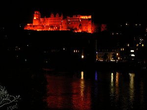 Schlossbeleuchtung Heidelberg