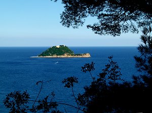 Insel Gallinara vor Alassio
