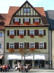 In der Altstadt von Kulmbach