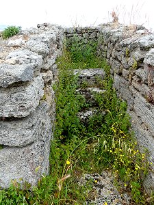 Treppe ins Nichts in Paestum