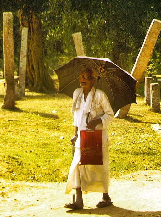 Älterer Inder im Gal Vihara