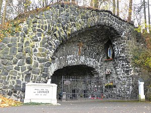 Die Lourdesgrotte bei Waldsassen