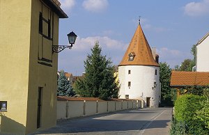 Weißenburg - Stadtmauer - Wachturm