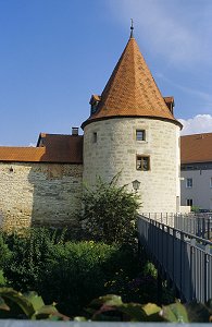 Weißenburg - Stadtmauer - Wachturm