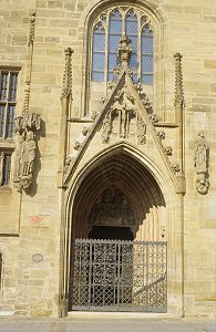 Weißenburg - St. Andreas Kirche, Portal